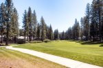 The view to the Plumas Pines Golf Resort